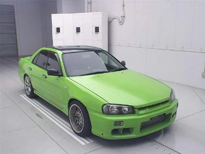 NISSAN SKYLINE 1998 с аукциона, 2500cc, пробег 105 000 км